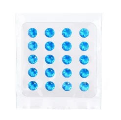 BrandNewCake Eetbare Jelly Diamanten Blauw 20st