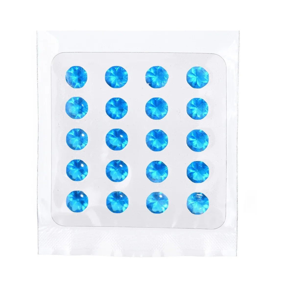 BrandNewCake Eetbare Jelly Diamanten Blauw 20st