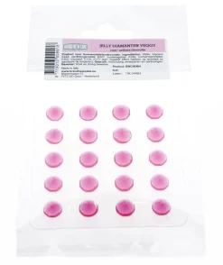 BrandNewCake Eetbare Jelly Diamanten Roze 20st