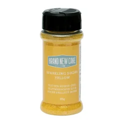 BrandNewCake Glitter Suiker Geel 85g