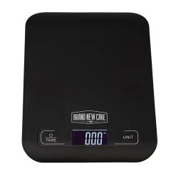 BrandNewCake Keukenweegschaal Zwart 5kg / 1gr