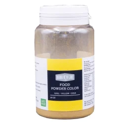 BrandNewCake Kleurpoeder Geel 25g (vette massa)