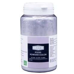 BrandNewCake Kleurpoeder Zilver 25g (vette massa)