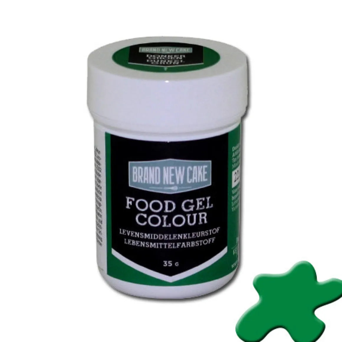 BrandNewCake Kleurstof Gel Donker Groen 35gr