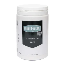 BrandNewCake Kleurstof Gel Wit 1kg