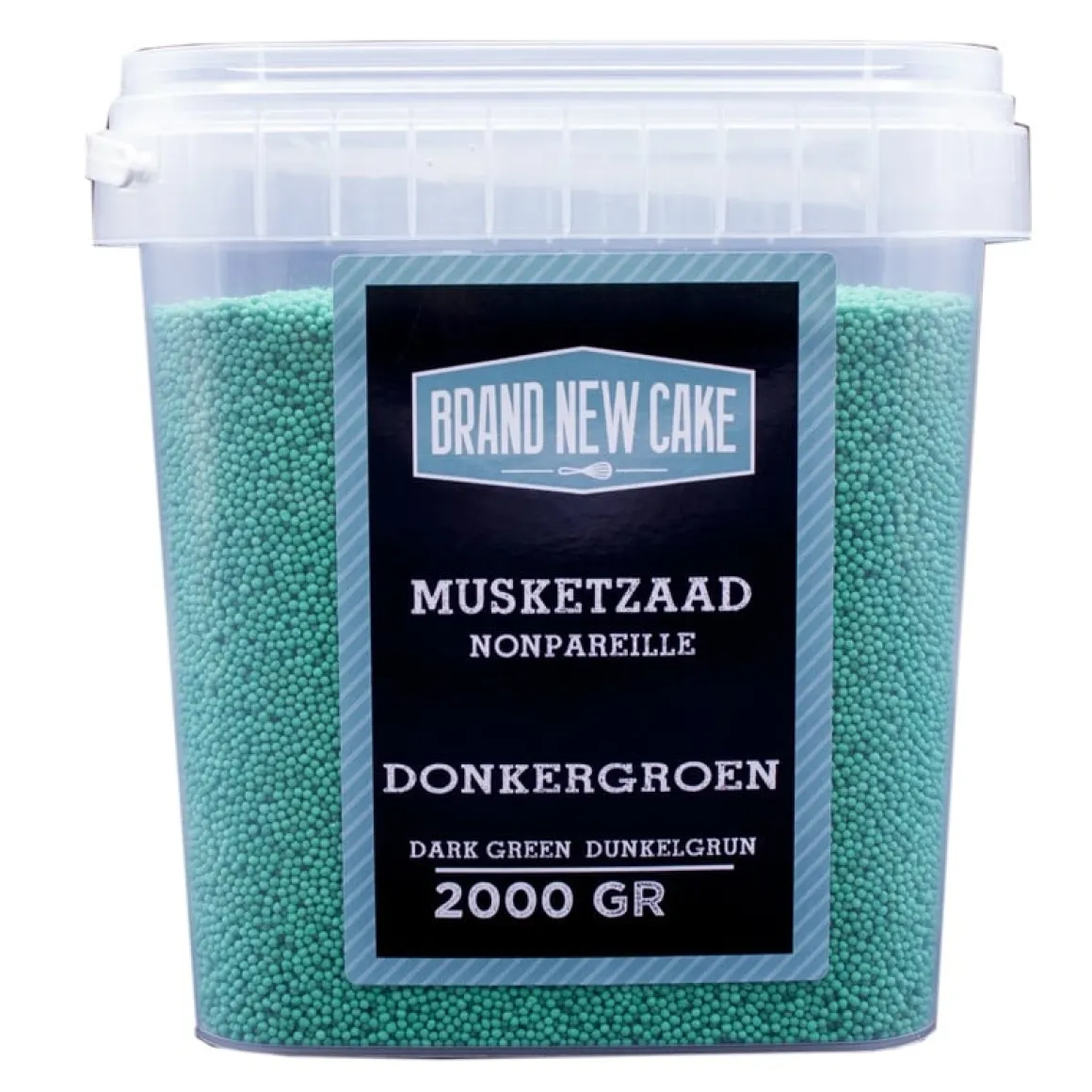 BrandNewCake Musketzaad Donker Groen 2000gr.