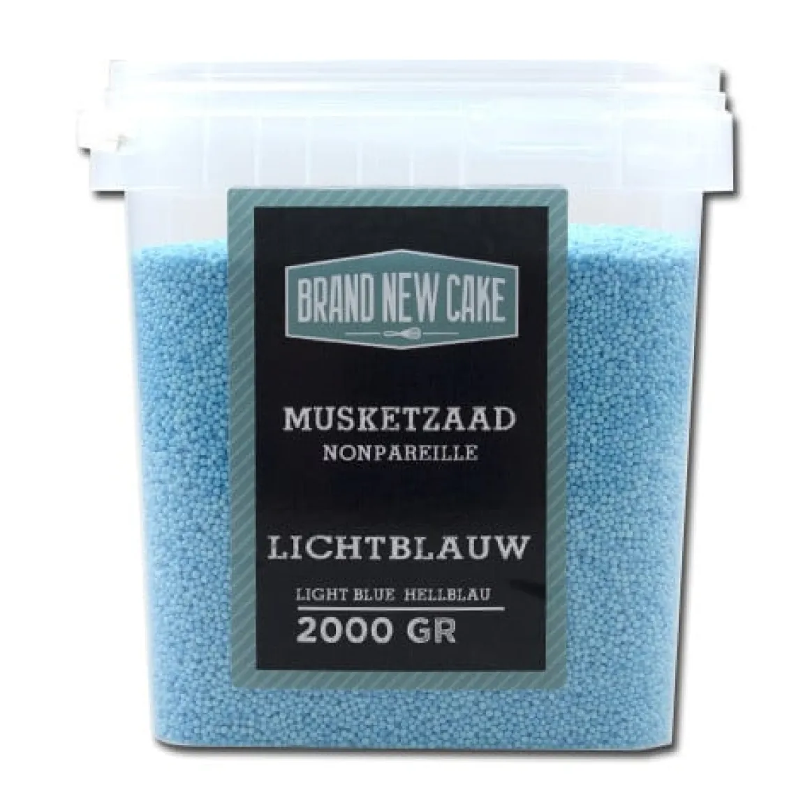 BrandNewCake Musketzaad Licht Blauw 2000gr.