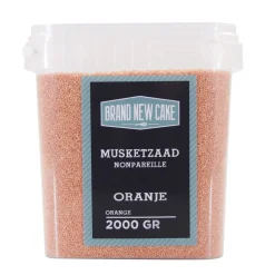 BrandNewCake Musketzaad Oranje 2000gr.