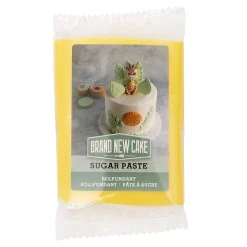 BrandNewCake Rolfondant Geel 250g