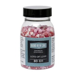 BrandNewCake Sprinkles Lots of Love 80gr.