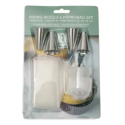 BrandNewCake Spuitmondjes Medium + Spuitzak Set/6