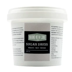 BrandNewCake Sugar Dress Pasta Wit 200 gram.