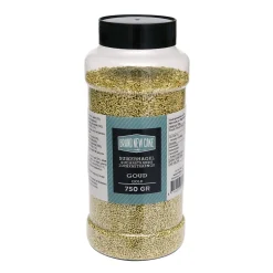 BrandNewCake Sugar Strands Metallic Goud 750gr.