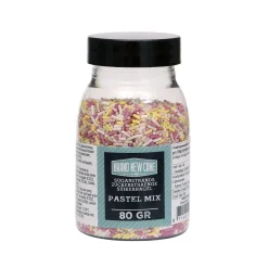 BrandNewCake Sugar Strands Pastel Mix 80gr.
