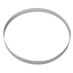 BrandNewCake Taartring RVS Geperforeerd Ø24x2cm