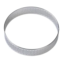 BrandNewCake Taartring RVS Geperforeerd Ø10x2cm