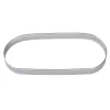 BrandNewCake Taartring RVS Ovaal Geperforeerd 22,5x9x2cm