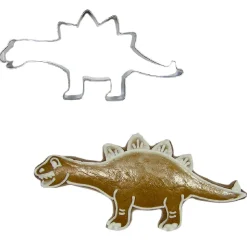 BrandNewCake Uitsteker Dino Stegosaurus RVS 12cm