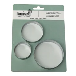 BrandNewCake Uitsteker Set Rond 3st.