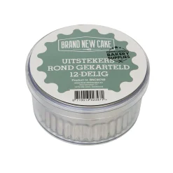 BrandNewCake Uitstekers Rond Gekarteld 12-delig