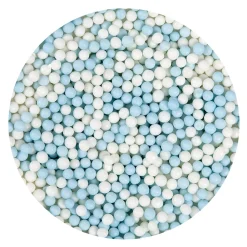 BrandNewCake Zachte Parels Blauw/Wit 500gram**