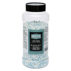 BrandNewCake Zachte Parels Blauw/Wit 500gram**