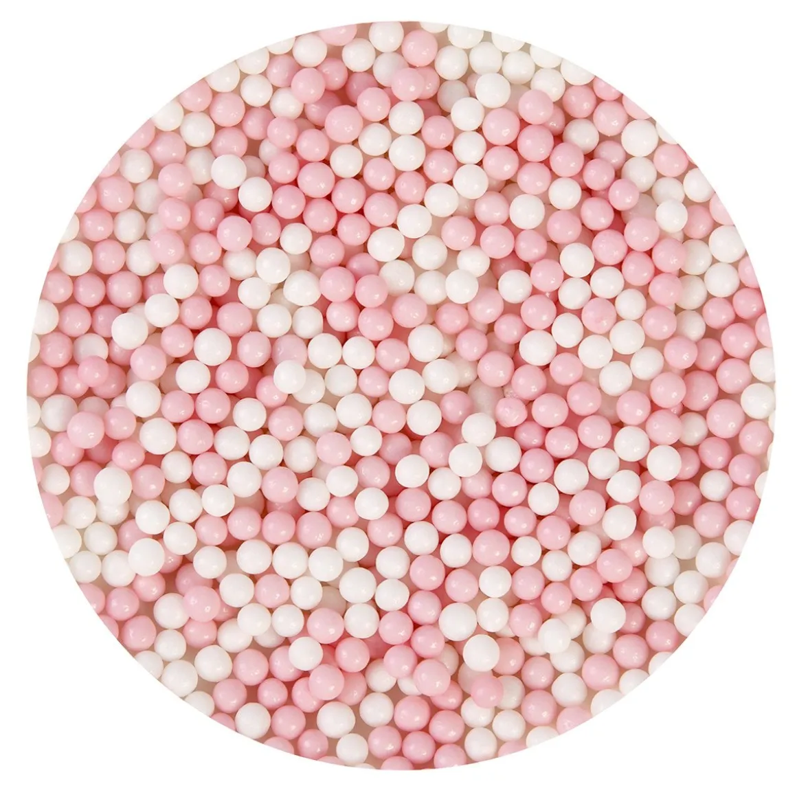 BrandNewCake Zachte Parels Roze/Wit 500gr.
