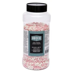 BrandNewCake Zachte Parels Roze/Wit 500gr.