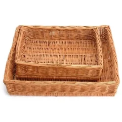Broodmand riet, 60x40x10 cm