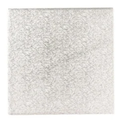 Cakeboard Zilver Vierkant 30cm