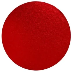 Cakedrum Rood Rond Ø25cm