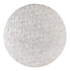Cakedrum Zilver Rond Ø25cm