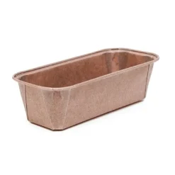 Cakevorm Karton 19,9x7,3x6,2cm Bruin (per stuk)
