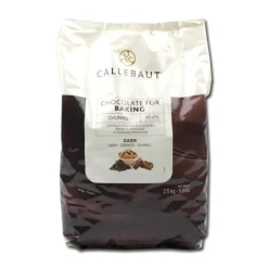 Callebaut Bakvaste chocolade Chunks Puur 2,5 kg.