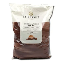 Callebaut Bakvaste chocolade Chunks Melk 2,5 kg.