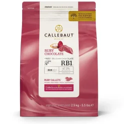 Callebaut Chocolade Callets Ruby 2,5 kg (RB1)
