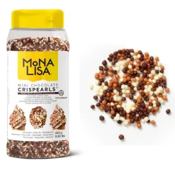 Callebaut Chocolade Crispy Pearls Mini Mix 425 gram