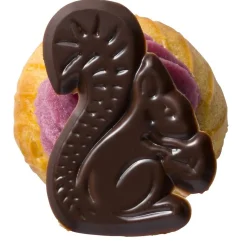 Callebaut Chocoladedecoratie Eekhoorntjes Puur 330st.