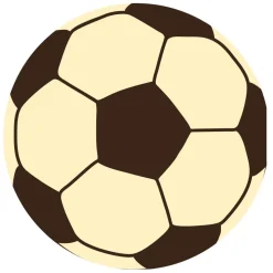 Callebaut Chocoladedecoratie Voetbal 189st