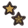 Callebaut Chocoladedecoratie Gouden Sterren Seal 108st.