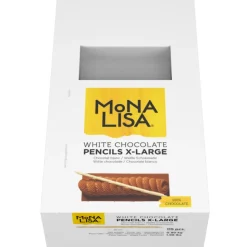 Callebaut Chocoladedecoratie Pencil XL Wit 115st.**
