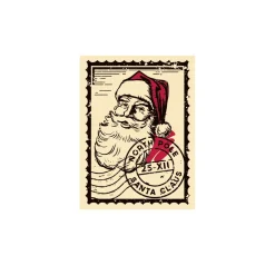 Callebaut Chocoladedecoratie Kerstman Postzegel 196 stuks
