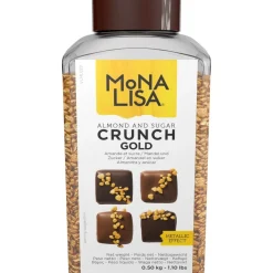 Callebaut Marsepein Crunch Goud 500 gram