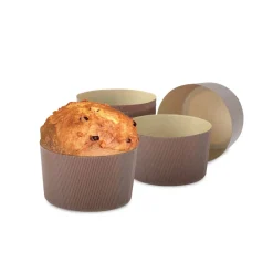Canasta/Panettone Bakvorm Ø13x9,5(h) cm 5 stuks