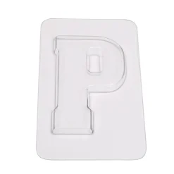 Chocoladebloklettervorm 200 gr. Letter P