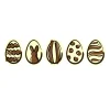 Chocoladedecoratie Ei Assortiment 168 stuks