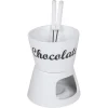 Chocoladefondue Set Porselein