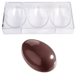 Chocolade Holvorm Chocolate World Glad Ei (3x) 118x77x40mm