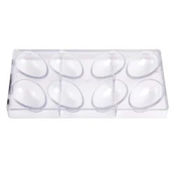 Chocolade Holvorm Chocolate World Glad Ei (8x) 70x47x25mm