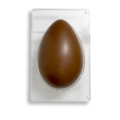 Chocolade Holvorm Half-Ei Glad 330x215mm